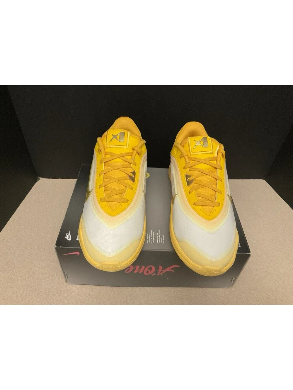 New! Nike A’One (GS) Topaz Gold Athletic Shoes. Youth’s 6.5Y. Women’s 8. Nice!!!